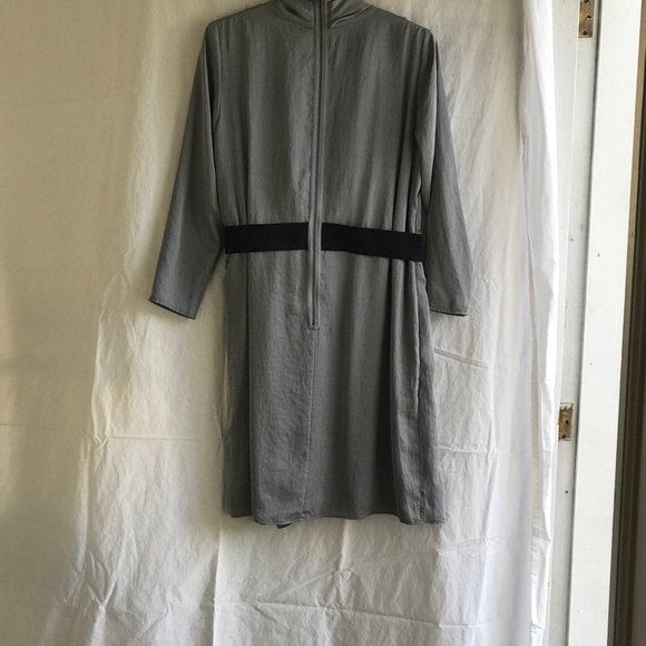 REISS Gunmetal Gray Dress US 10 - Picture 7 of 8